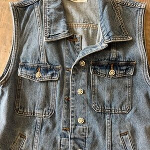 Amanda Uprichard Denim Vest